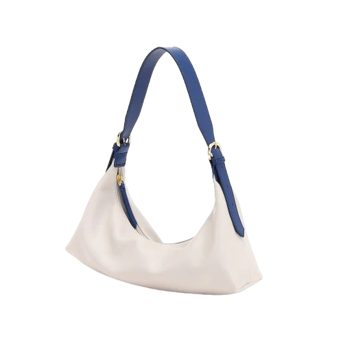 Women’s Korean-Style Underarm Bag – Genuine Cowhide Leather, Dumpling Shape, Medium Size