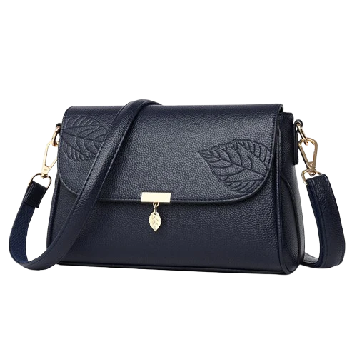 Women's PU Leather Convertible Shoulder & Crossbody Handbag – Neutral Minimalist Design