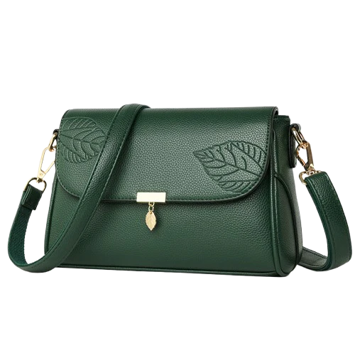 Women's PU Leather Convertible Shoulder & Crossbody Handbag – Neutral Minimalist Design